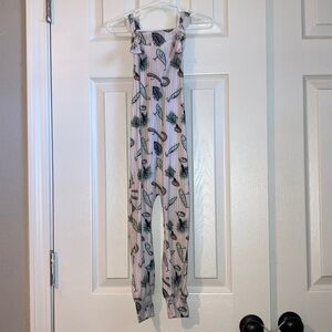 Patterned Jumpsuit fly fishing design